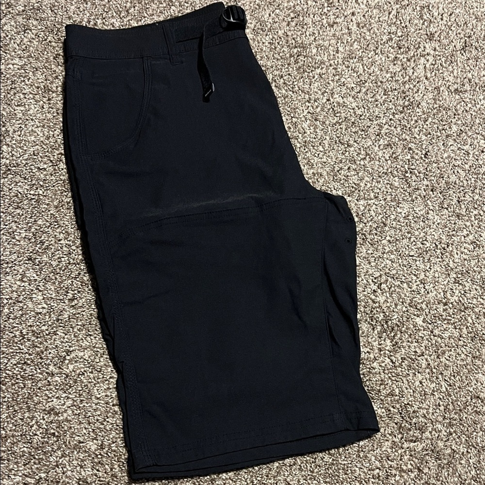 Prana standard fit black‎ shorts